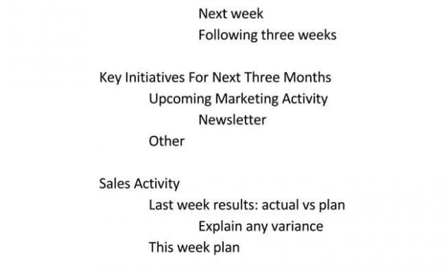 101 Guide Of Weekly Meeting Agenda With Free Templates with regard to sizing 650 X 1366