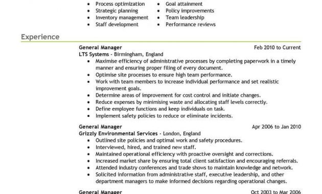 11 Amazing Management Resume Examples Livecareer in proportions 800 X 1035