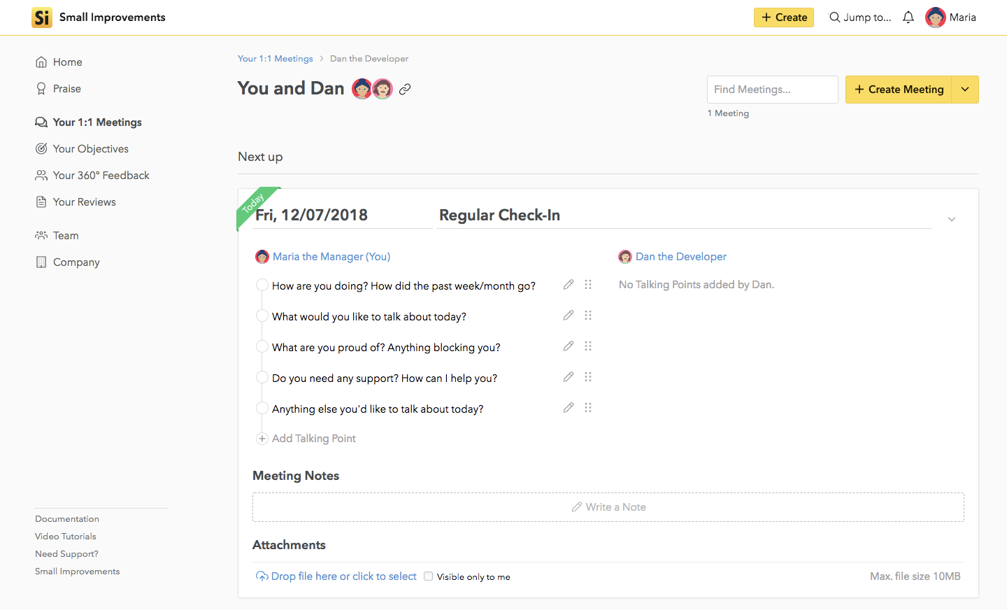 11 Meeting Templates Guide Your Team To Better Conversations intended for measurements 1440 X 872