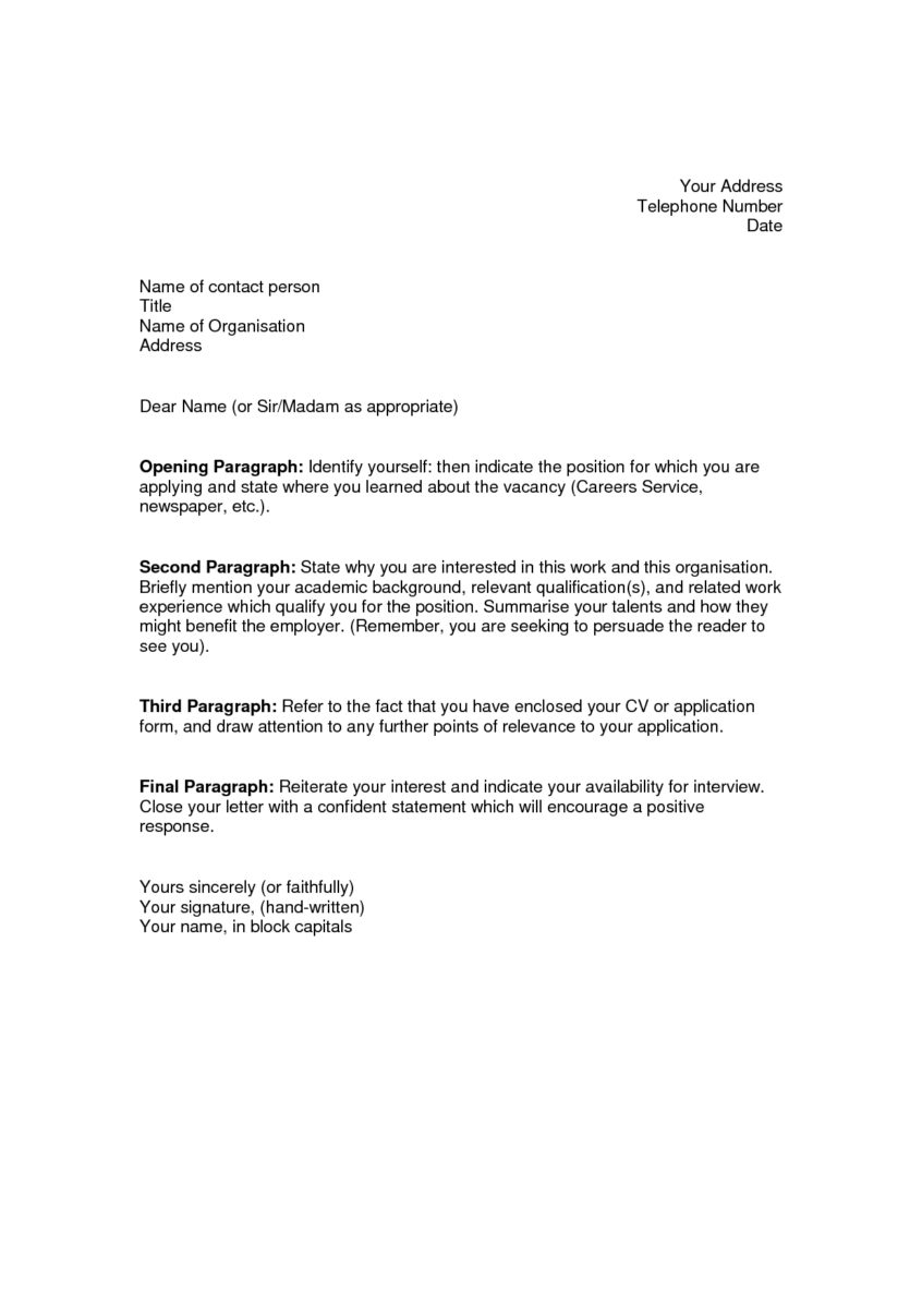 12 Examples Of Great Cover Letters For Jobs Radaircars in measurements 846 X 1197