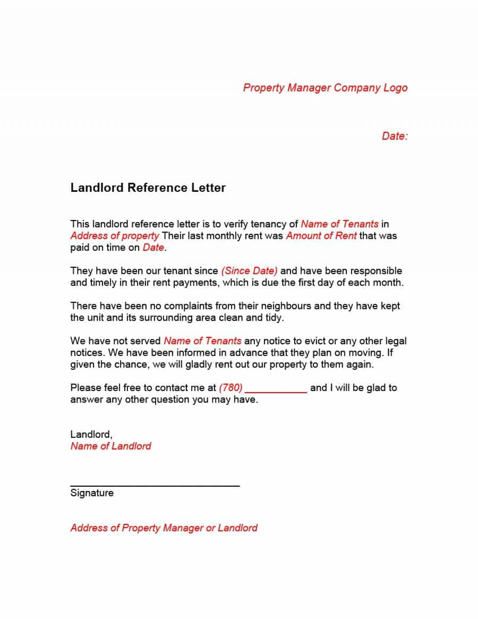 12 Landlord Reference Letter Australia Radaircars pertaining to sizing 1920 X 2485