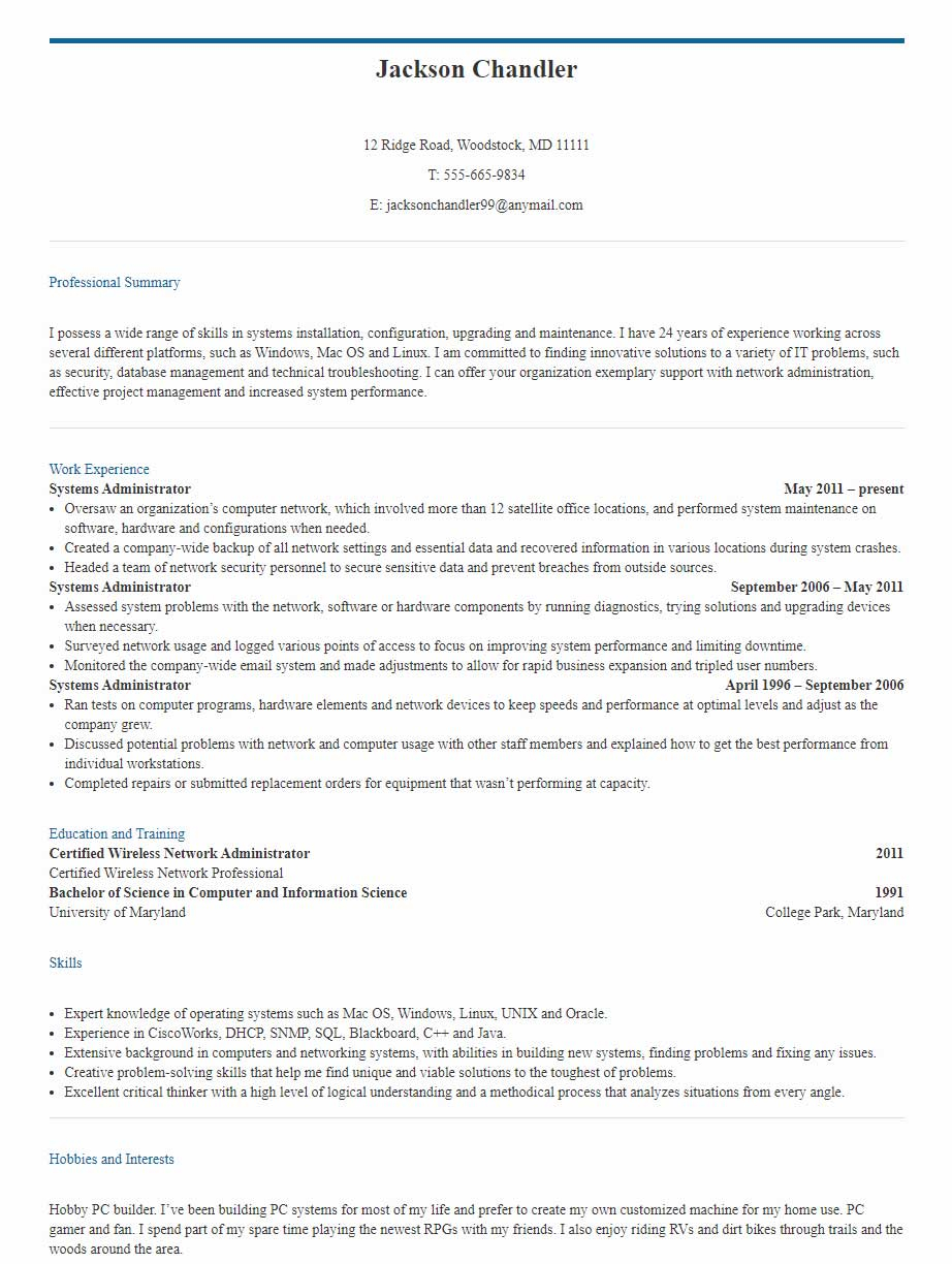 12 Top Professional Cv Examples Cv Templates Livecareer intended for proportions 922 X 1224