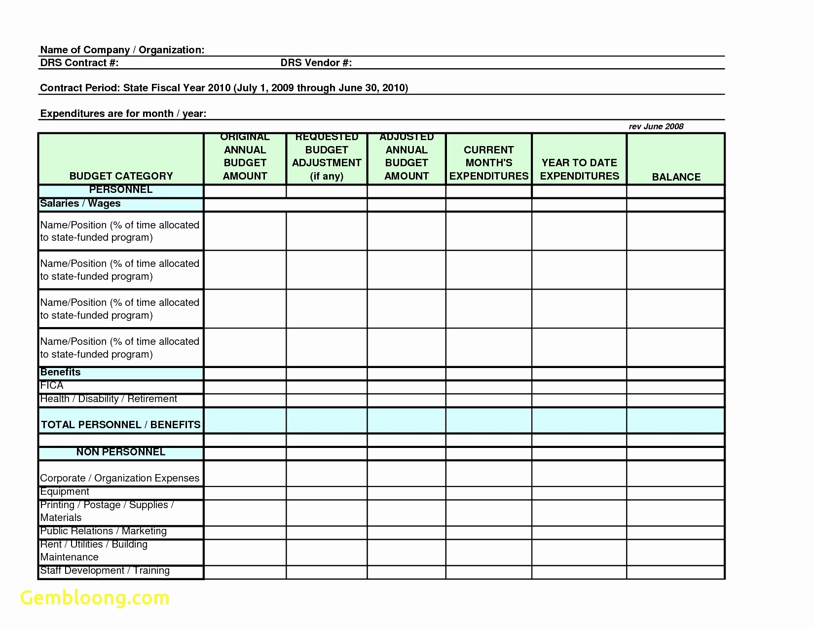 Training Template Examples