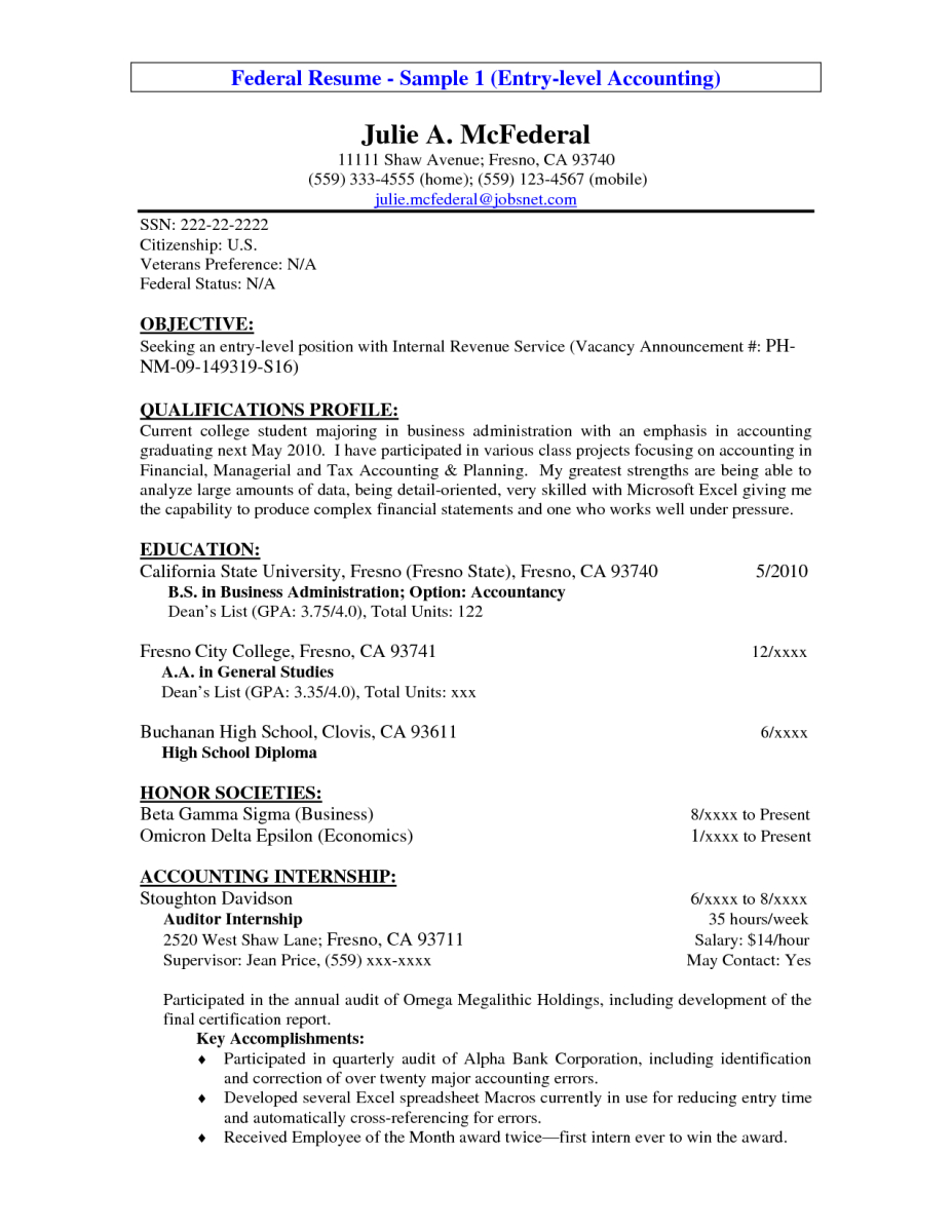 14 Entry Level Accounting Resume Objective Raj Samples inside size 927 X 1200