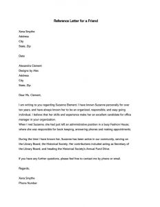 15 Free Personal Letter Of Recommendation Templates And inside proportions 800 X 1035