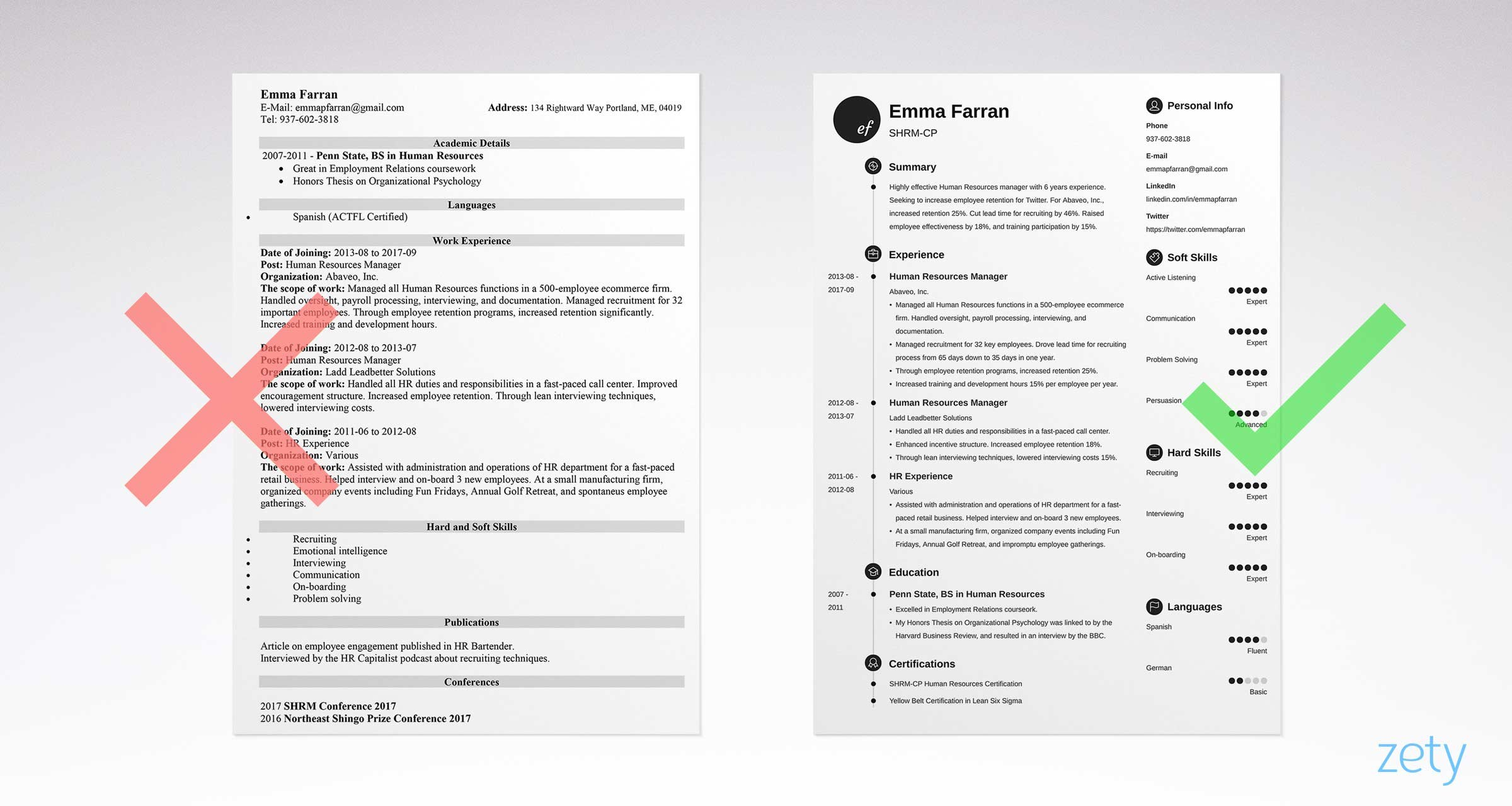 15 Minimalist Resume Templates Clean Sleek Design pertaining to measurements 2400 X 1280