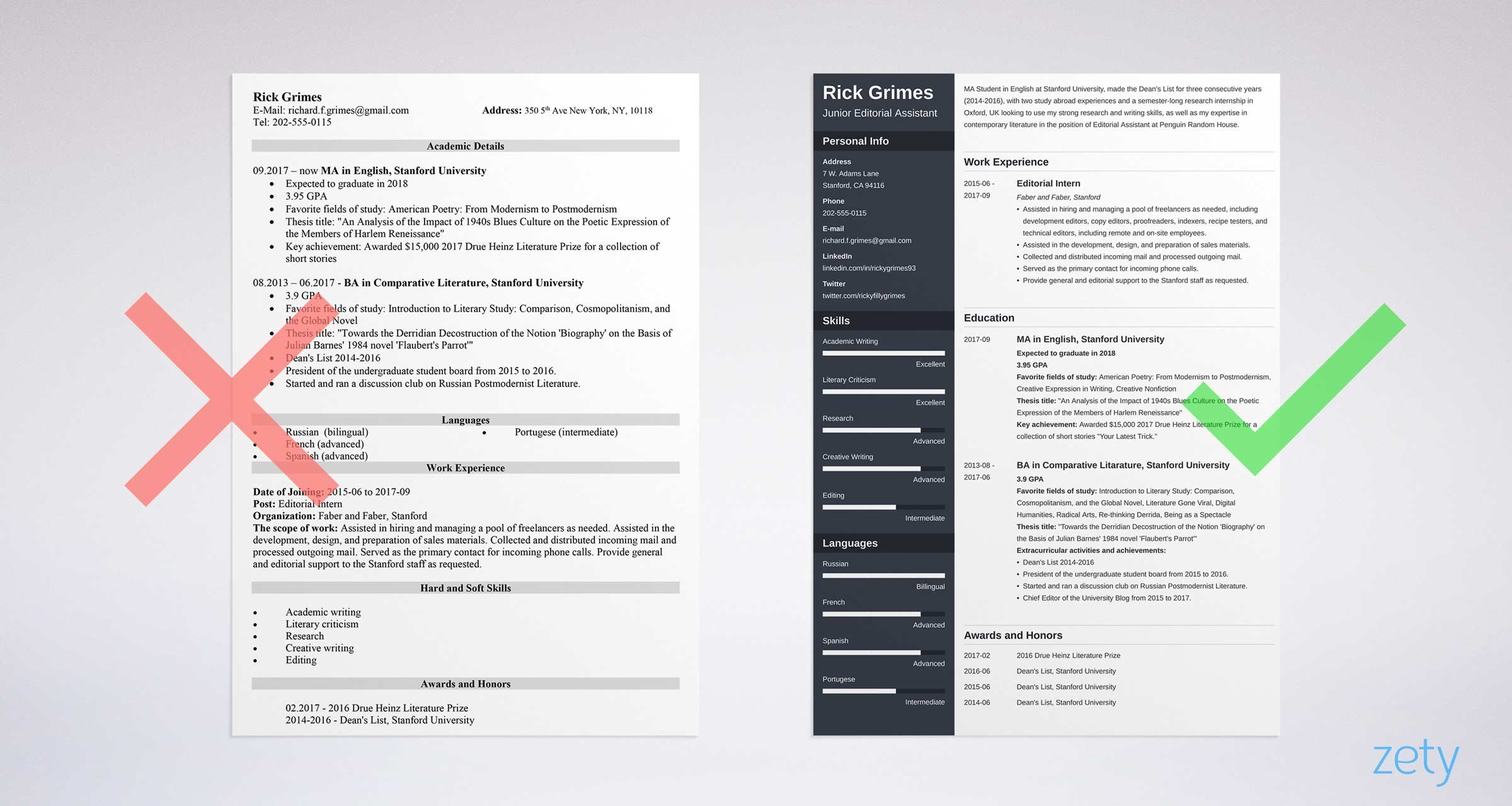 15 Student Resume Cv Templates To Download Now inside proportions 2400 X 1280