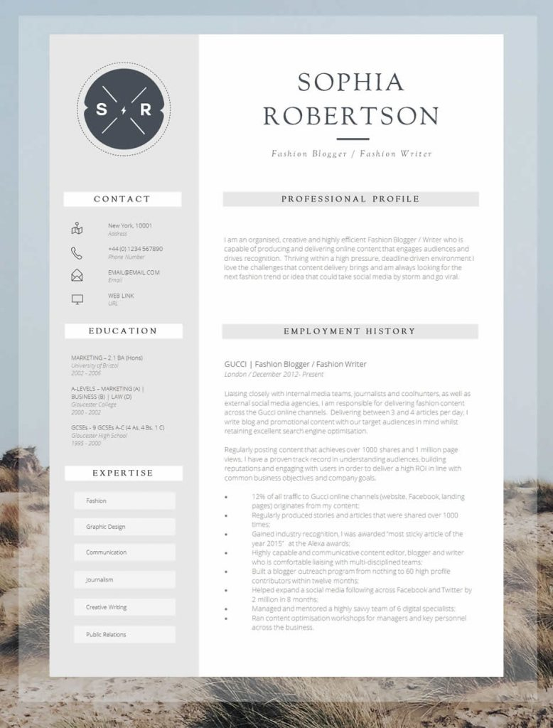 17 Awesome Examples Of Creative Cvs Resumes Guru pertaining to proportions 778 X 1024