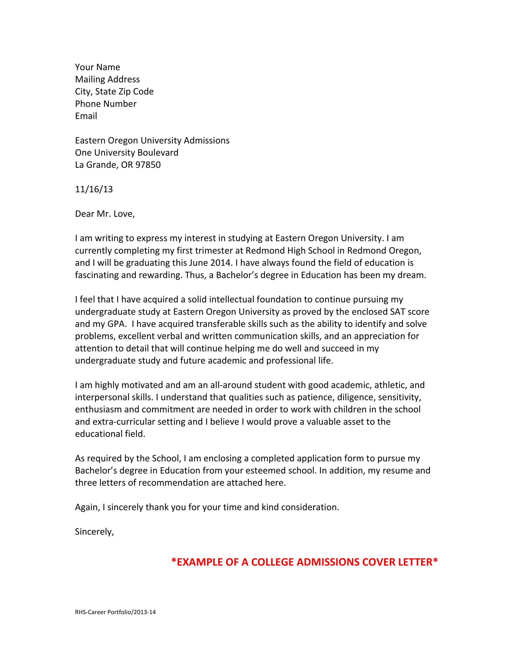 Good Cause Exception Reference Letter Examples Invitation Template Ideas