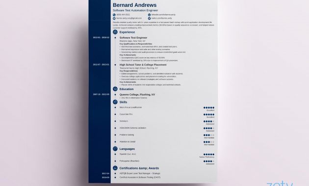 18 Modern Resume Templates Examples With Format Tips for proportions 2400 X 1720