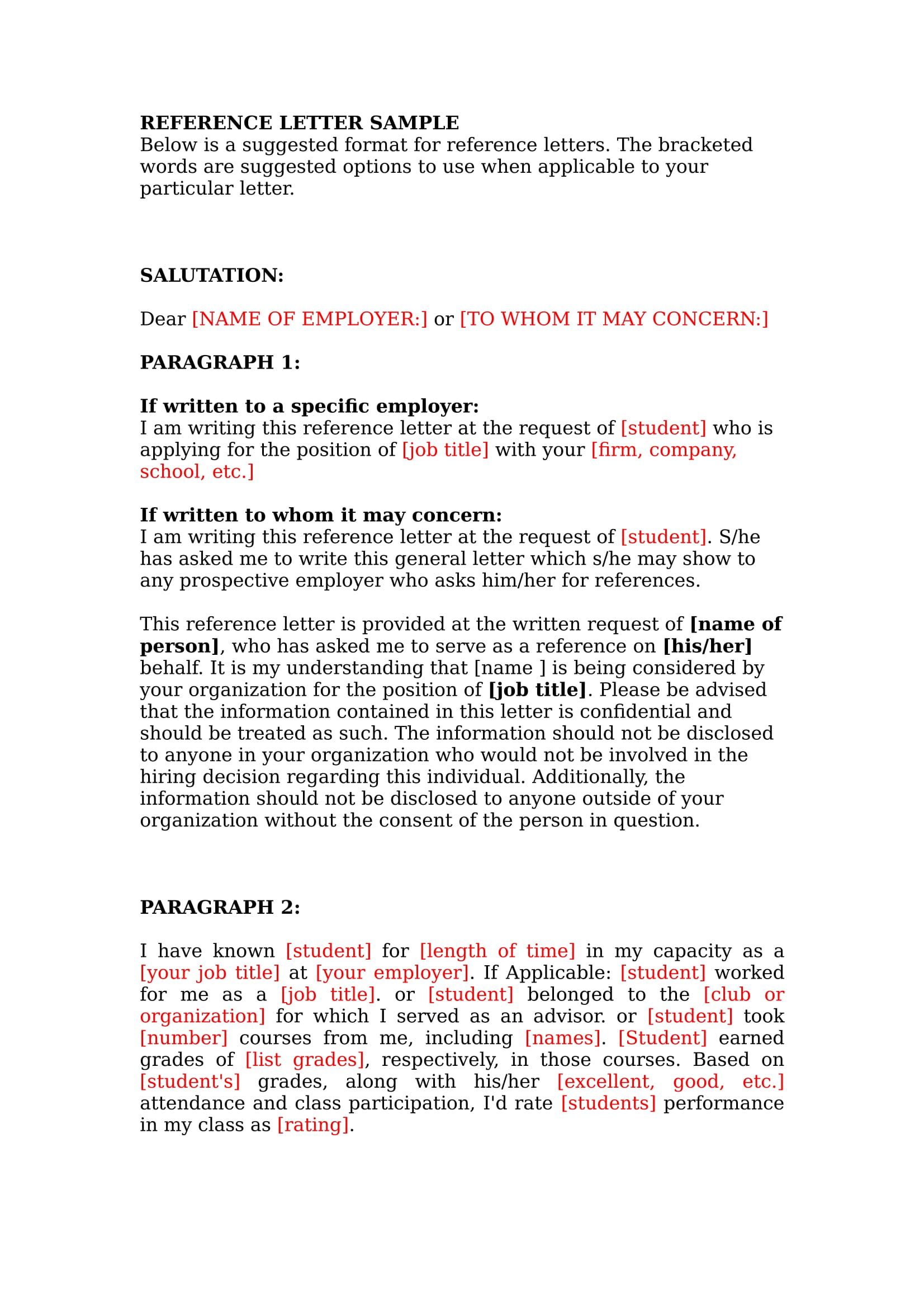 19 Reference Letter Examples Pdf Word Examples pertaining to dimensions 1653 X 2339