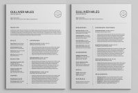 2 Pages Resume Cv Extended Pack Resume Cv Resume with regard to measurements 1160 X 772