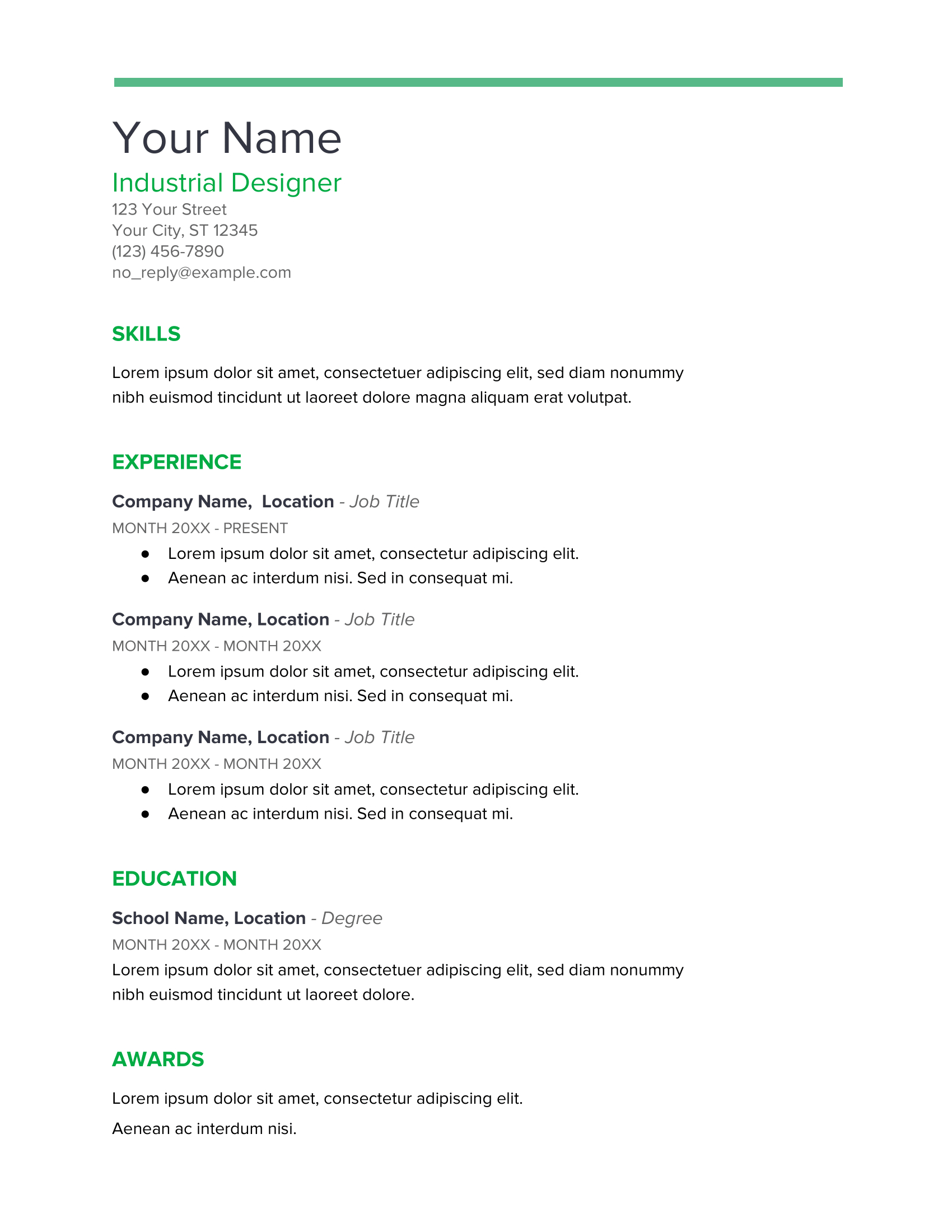 20 Google Docs Resume Templates Download Now with measurements 1700 X 2200