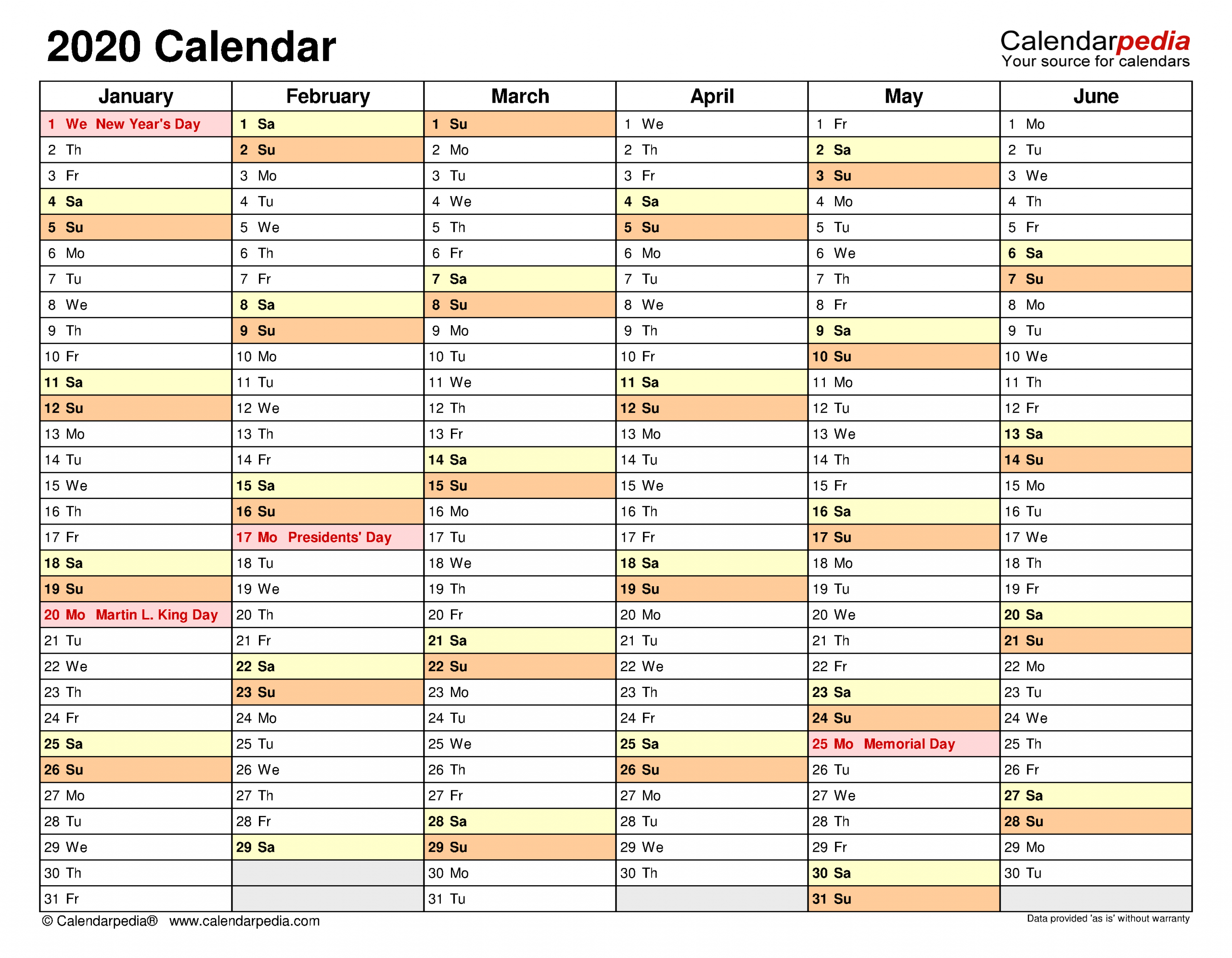 2020 Calendar Free Printable Microsoft Excel Templates inside proportions 3150 X 2448