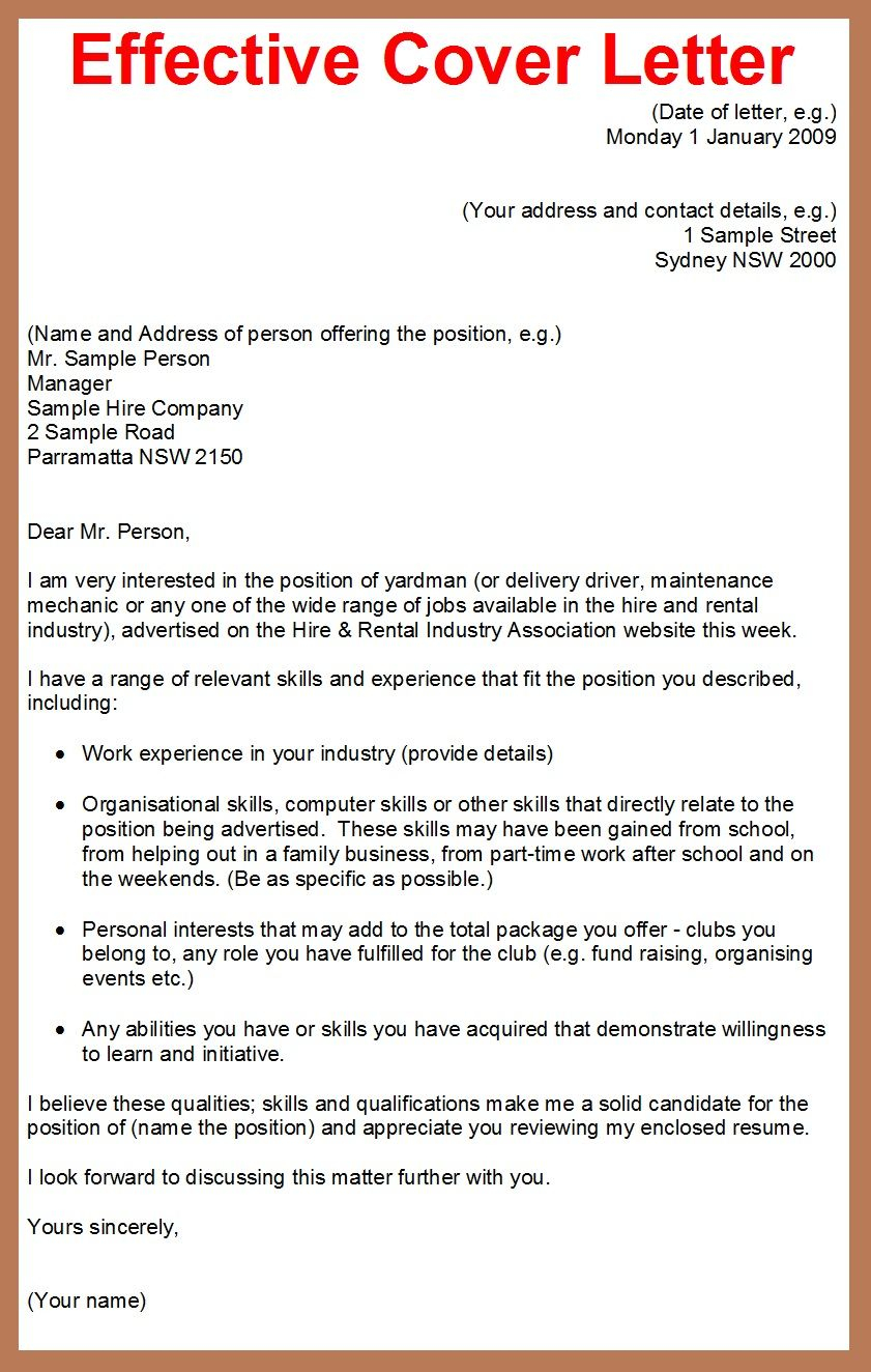 25 Best Cover Letter Examples Motivation Letter Conseils regarding sizing 841 X 1324