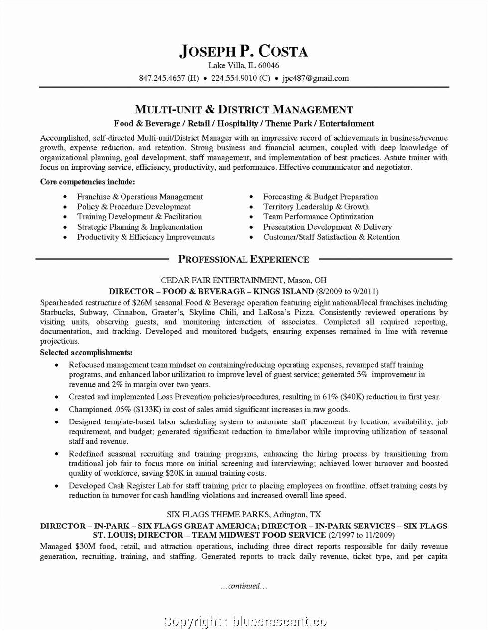 25 Food And Beverage Manager Resume Manager Resume throughout sizing 980 X 1268