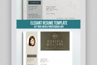 25 Meilleurs Modles De Cv Indesign Tlchargements Pro pertaining to dimensions 850 X 1467