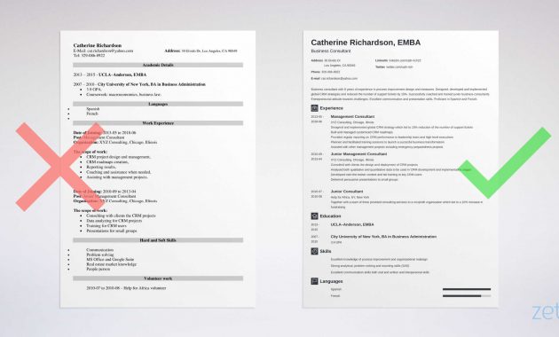 3 Consulting Resume Examples Template Guide within measurements 2400 X 1280