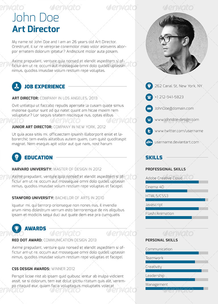 3 Piece Resume Cv Cover Letter Curriculum Vitae Resume pertaining to dimensions 764 X 1066