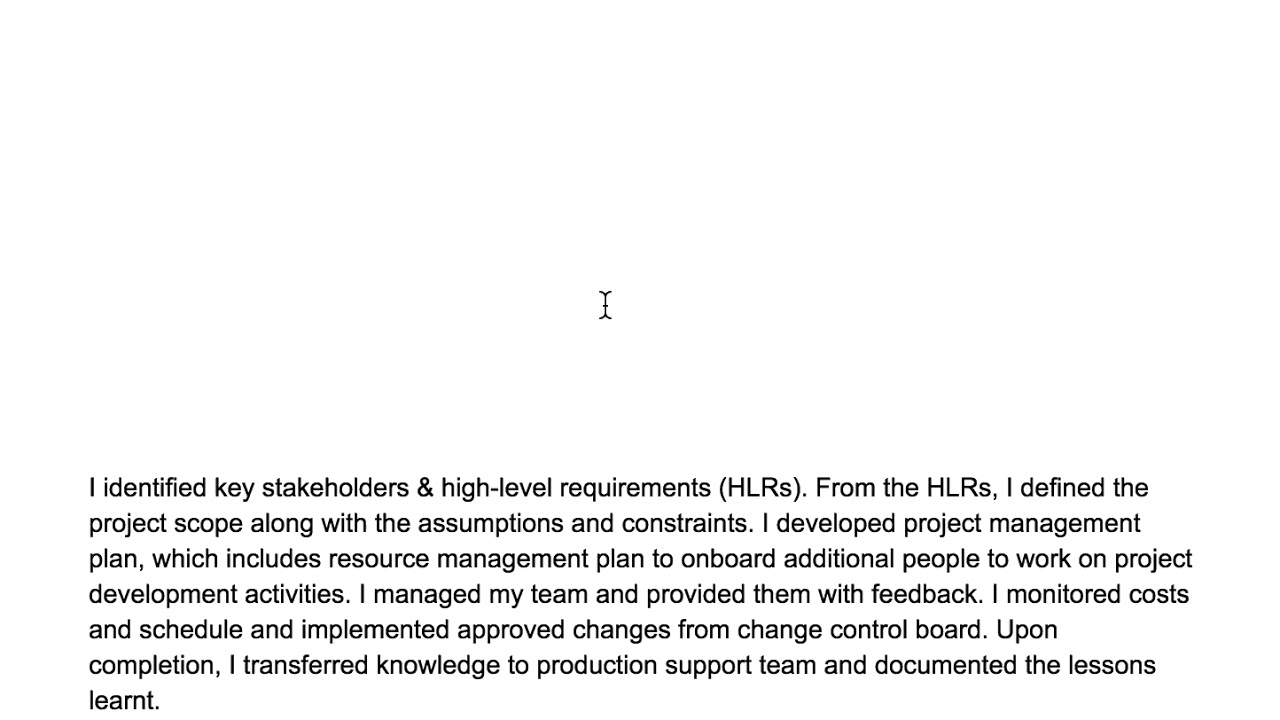 3 Pmp Application Descriptions Examples That Have Passed The Pmi Audit with size 1280 X 720