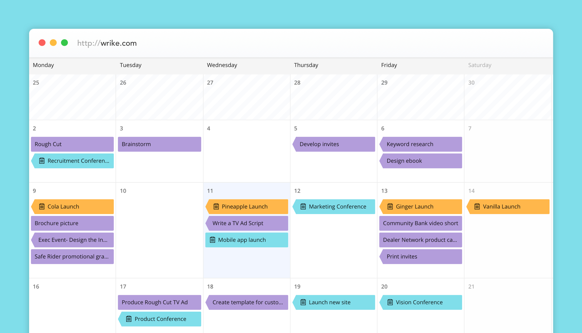 3 Ways To Create Your Project Manager Calendar throughout sizing 1860 X 1064