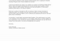 30 College Recommendation Letter From Parent In 2020 With regarding size 1275 X 1650