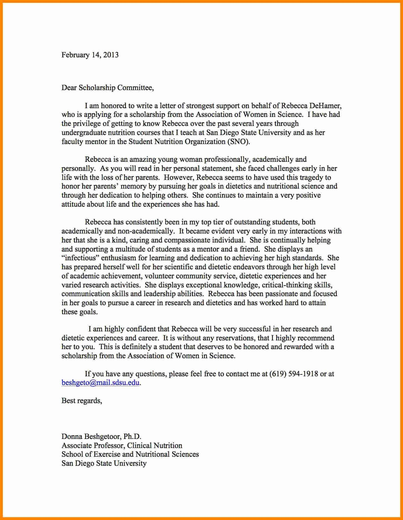 Letter Of Recommendation For Mentor Teacher! Free Teacher