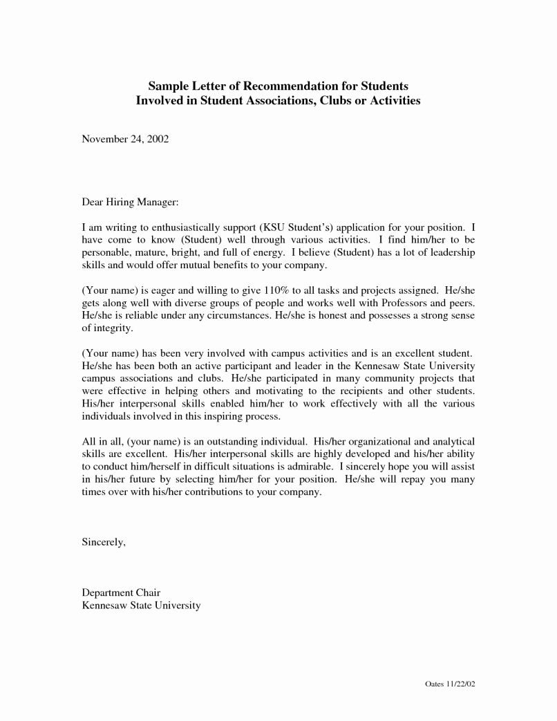 30 Peer Letter Of Recommendation In 2020 Letter Of intended for dimensions 806 X 1043