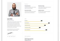 36 Free Bootstrap Resume Templates For Effective Job Hunting throughout sizing 1200 X 946