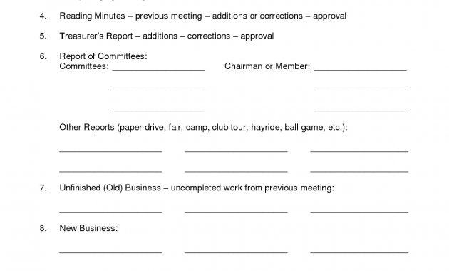 4 H Meeting Template Google Search 4 H Club 4 H 4 H Clover in size 1275 X 1650