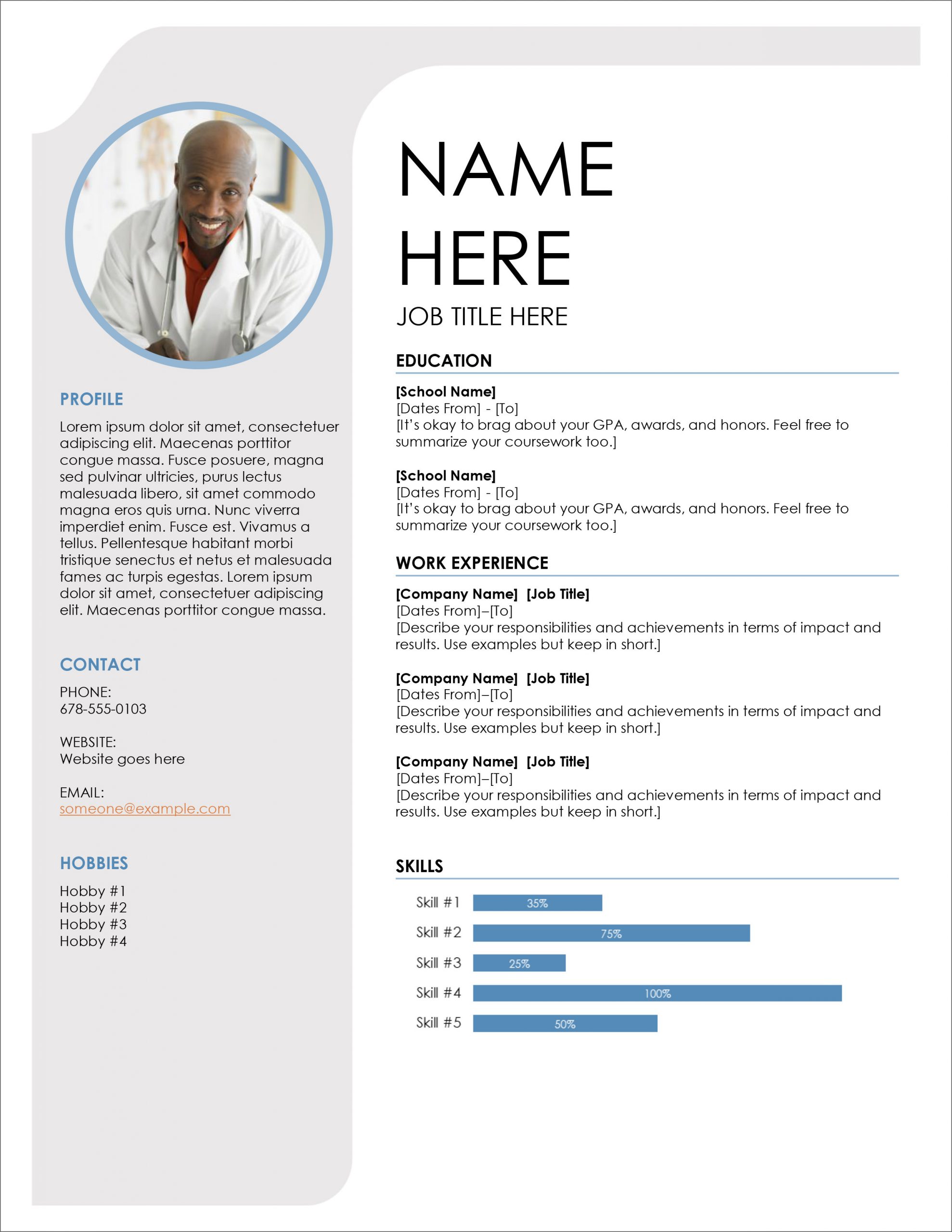 45 Free Modern Resume Cv Templates Minimalist Simple pertaining to sizing 2550 X 3300