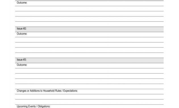 5 Family Minutes In A Meeting Templates Pdf Free pertaining to dimensions 788 X 1020