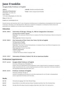 500 Cv Examples A Curriculum Vitae For Any Job Application throughout proportions 1010 X 1428