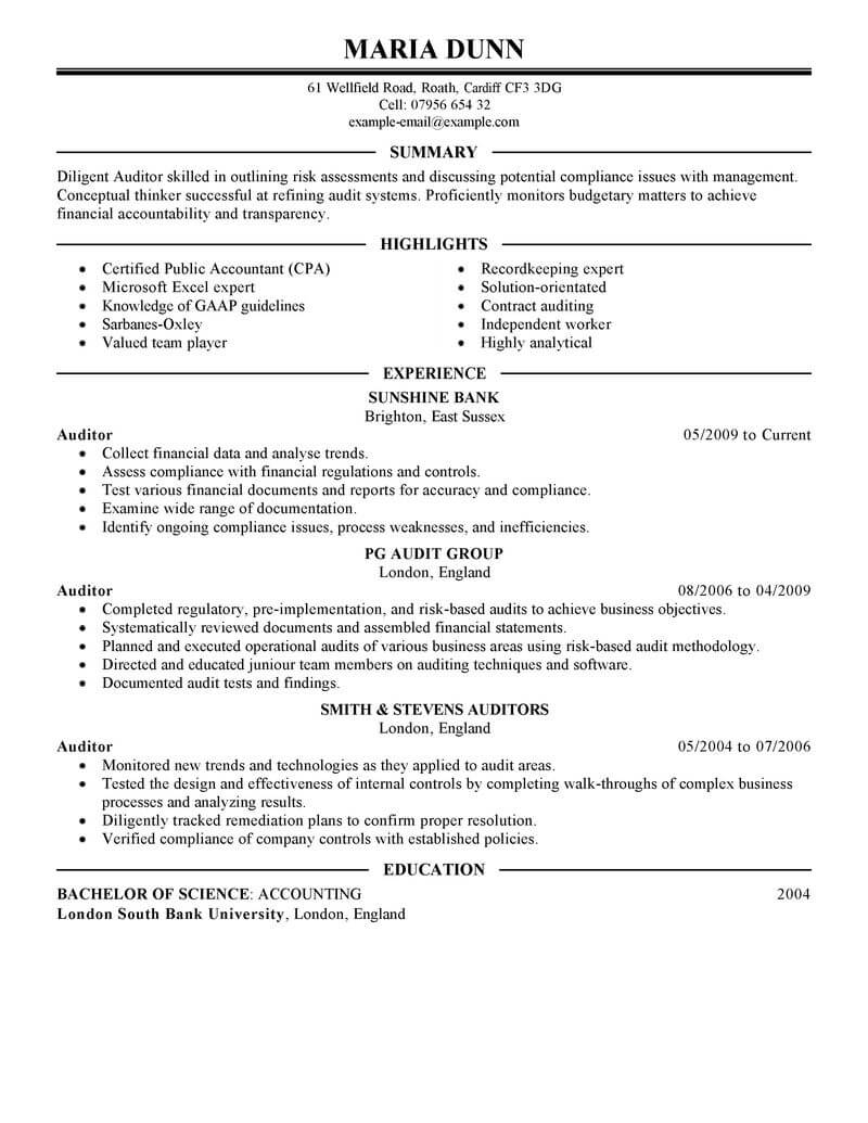 8 Amazing Finance Resume Examples Livecareer inside measurements 800 X 1035