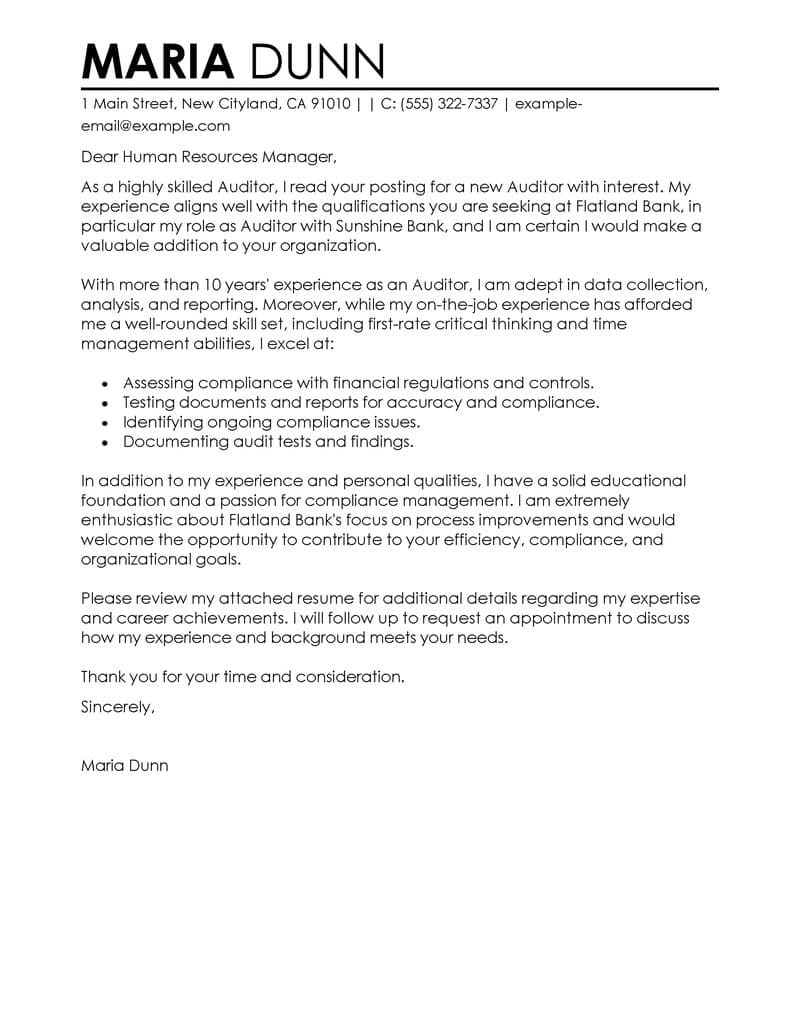 contoh cover letter email bahasa inggris