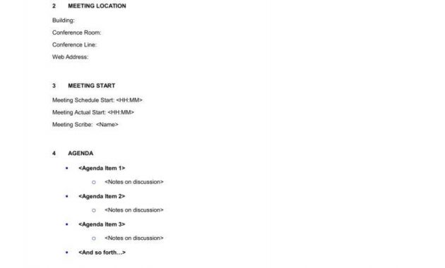 9 Meeting Minutes Templates Free Premium Templates with dimensions 788 X 1020