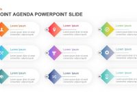 9 Point Agenda Powerpoint Template And Keynote Slide within dimensions 1280 X 720