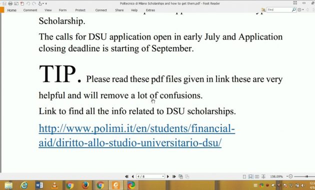 A Complete Guide To Politecnico Di Milano Merit And Financial Aid Scholarships within measurements 1280 X 720