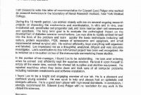 A Good Recommendation Letter Debandje with regard to sizing 850 X 1092