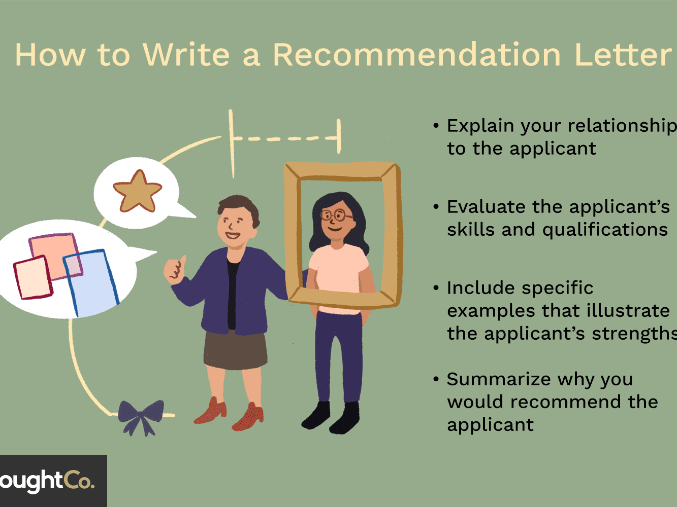 A Guide To Writing Recommendation Letters throughout dimensions 1333 X 1000