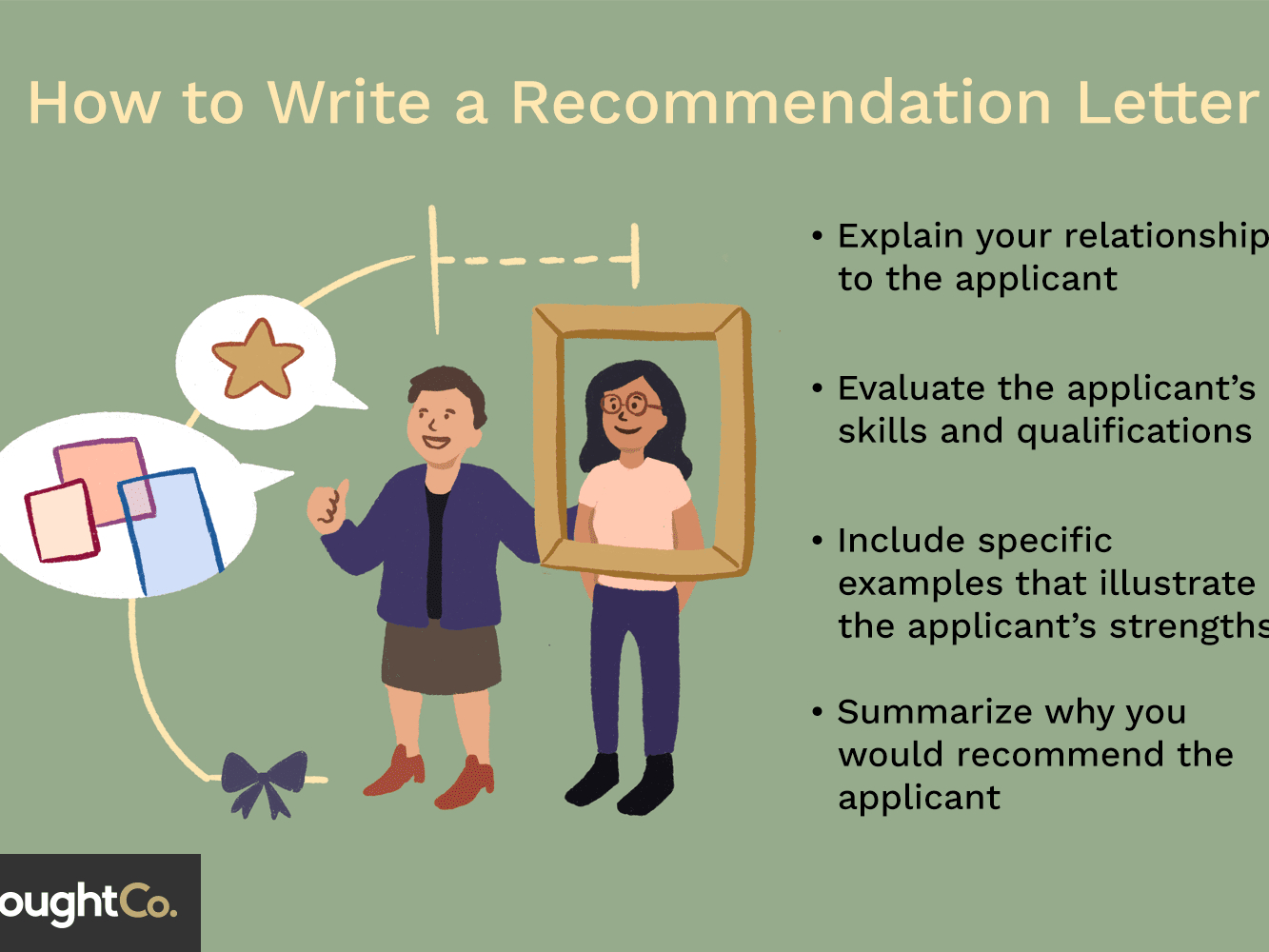 A Guide To Writing Recommendation Letters throughout proportions 1333 X 1000