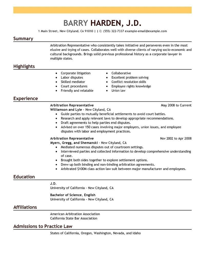 A Perfect Good Resume Examples Resume Template Examples regarding sizing 800 X 1035