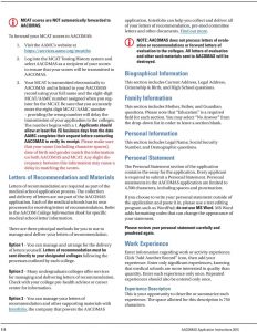 Aacomas Application Instructions For Entering Class Pdf in proportions 960 X 1239