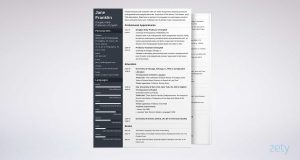 Academic Cv Curriculum Vitae Template Examples Guide throughout measurements 2400 X 1280