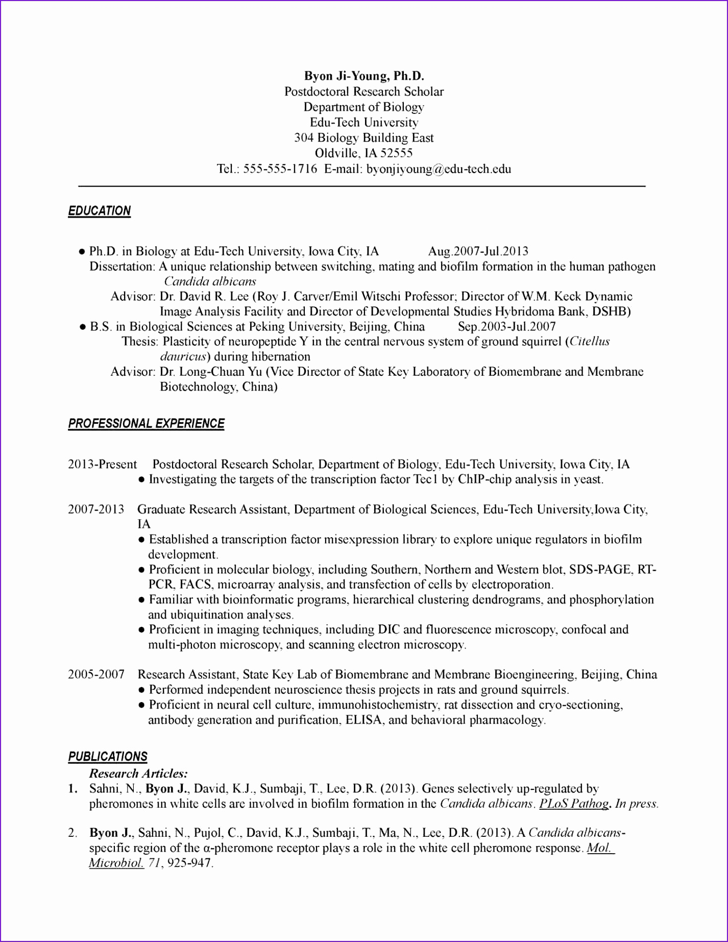 Academic Cv Template For Phd Application Debandje intended for sizing 1426 X 1845