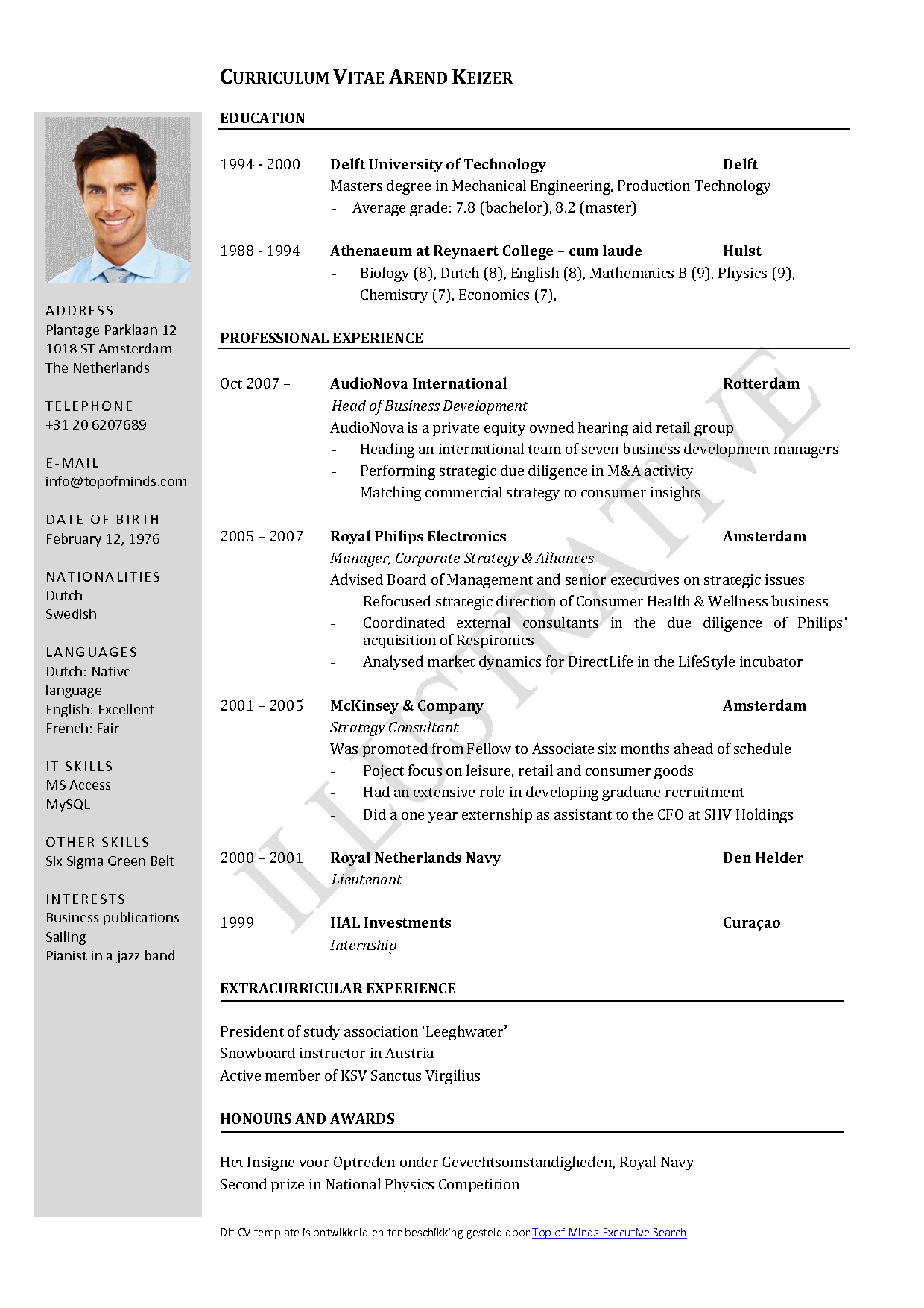 Academic Cv Template Word Download Akali in size 1240 X 1754