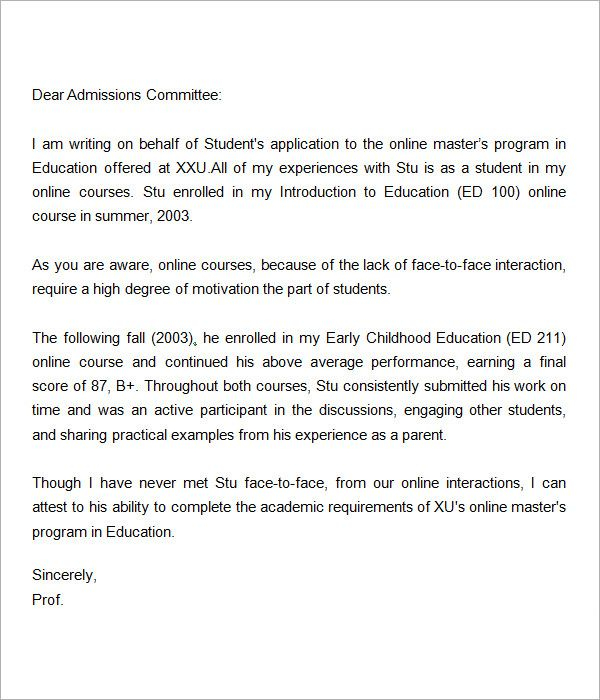 Academic Recommendation Letter For Master Degree Enom intended for dimensions 600 X 700