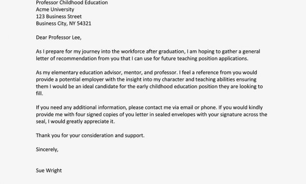 Academic Reference Letter And Request Examples in dimensions 1000 X 1000