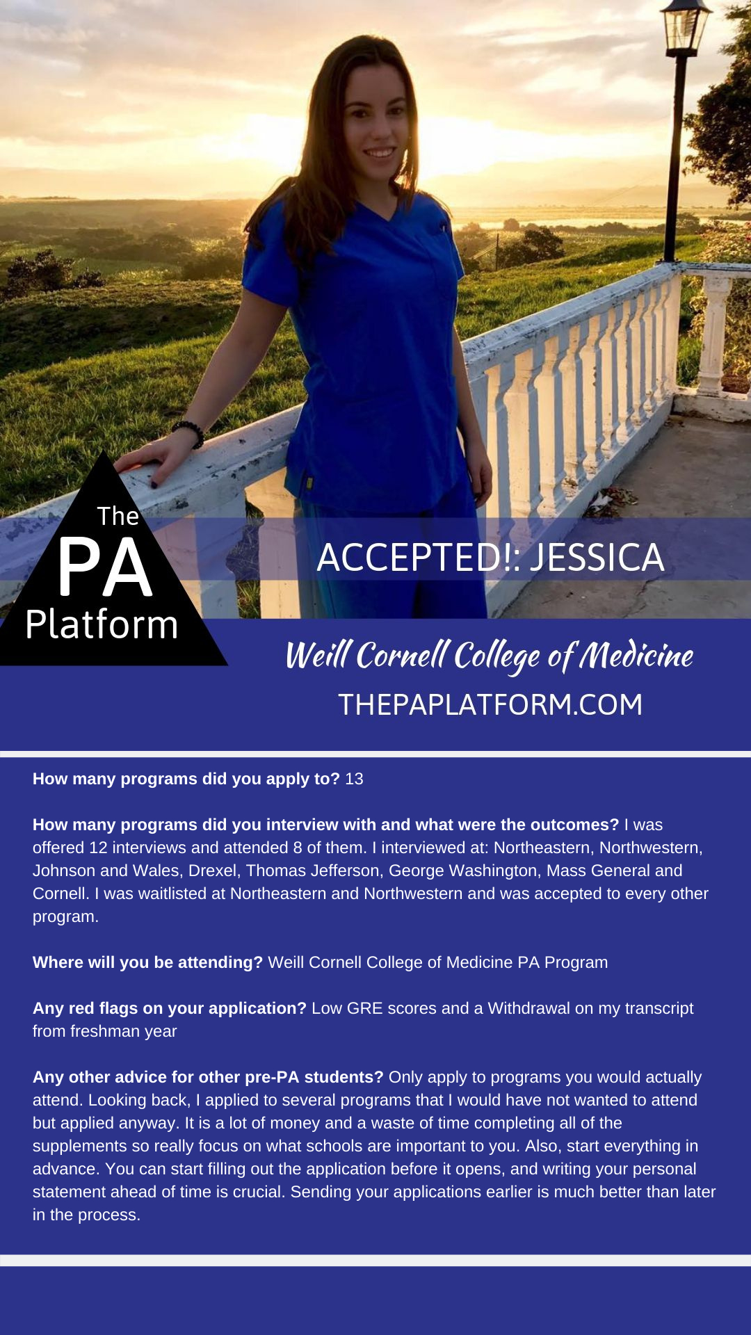 Accepted Jessica Weill Cornell College Of Medicine regarding proportions 1080 X 1920