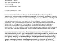 Account Manager Cover Letter Example Resume Genius with dimensions 800 X 1132